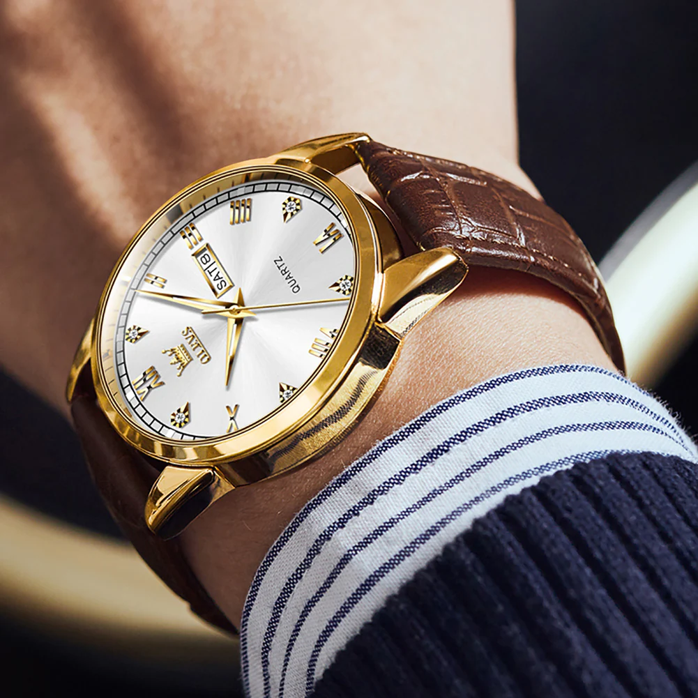 OLEVS 6896 Elegant Men's Watch: Classic Design, High Quality, Waterproof, Luminous - Image 10