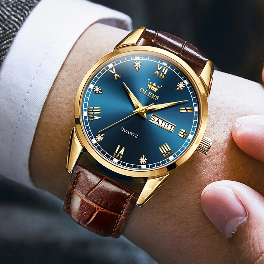 OLEVS 6896 Elegant Men's Watch: Classic Design, High Quality, Waterproof, Luminous - Image 21