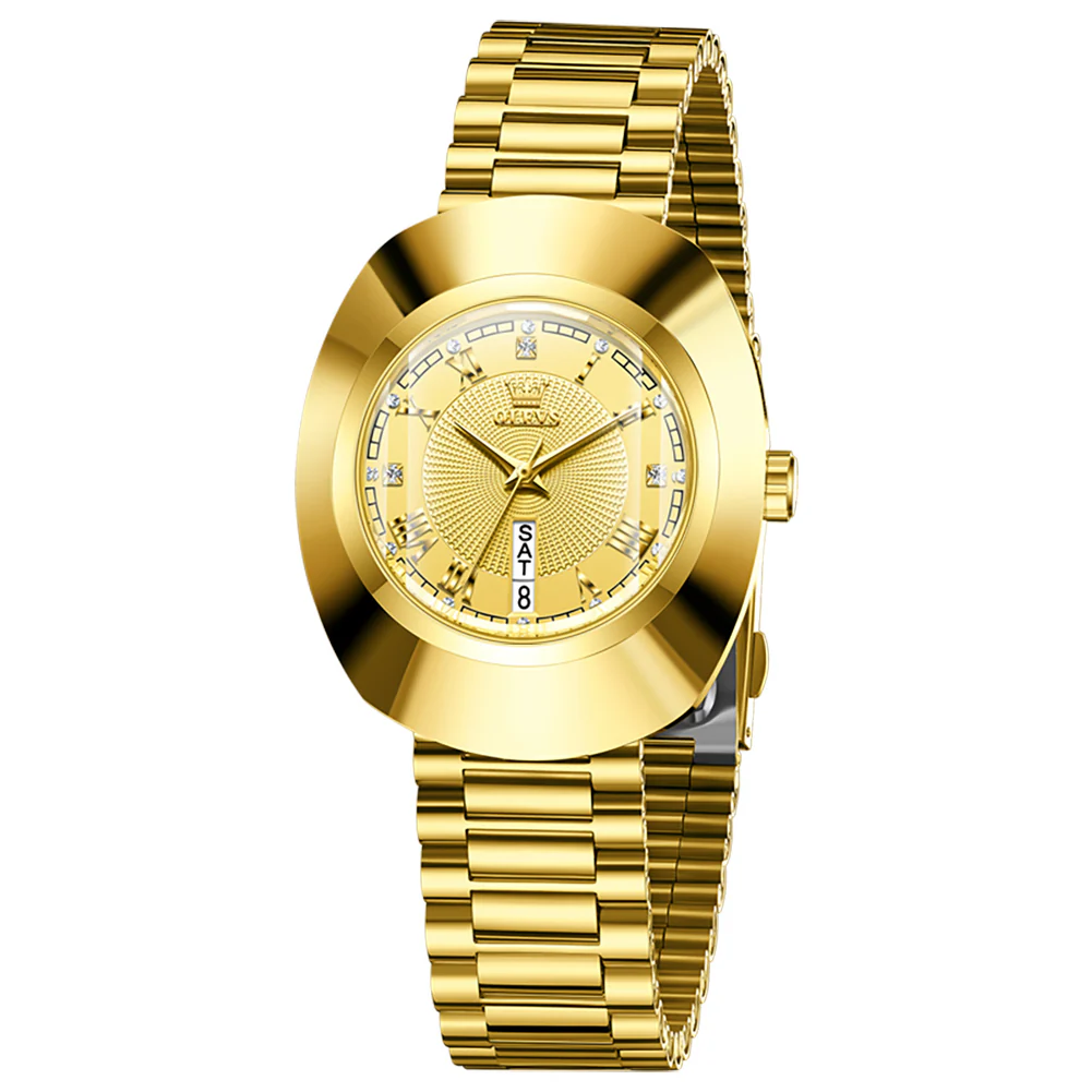 OLEVS 7008 Women's Quartz Watch with Date and Weekday Sub-Dials, Diamond Accents, Roman Numerals, 3ATM Water Resistance - Image 13