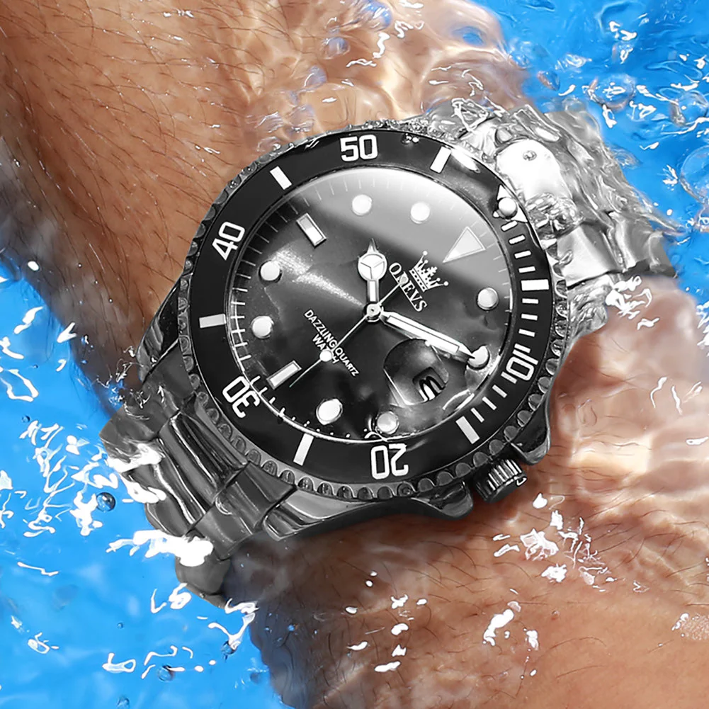 OLEVS 5885 Mens Watch Big Face Casual Dress Wrist Watch Waterproof Luminous - Image 19