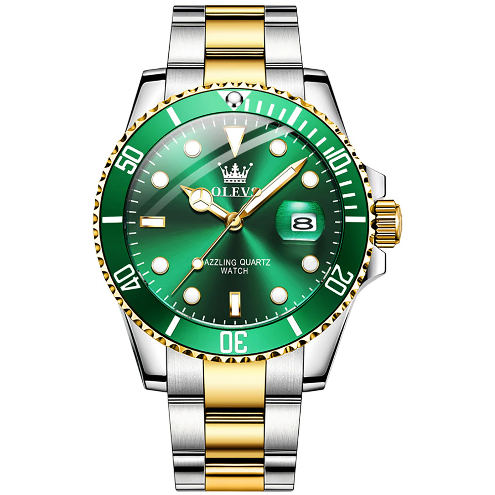 OLEVS 5885 Mens Watch Big Face Casual Dress Wrist Watch Waterproof Luminous - Image 29