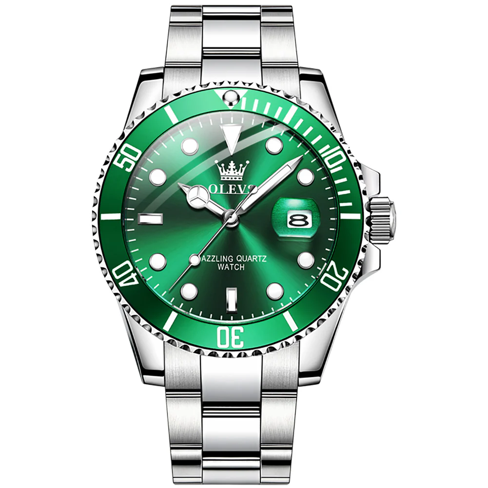 OLEVS 5885 Mens Watch Big Face Casual Dress Wrist Watch Waterproof Luminous - Image 8