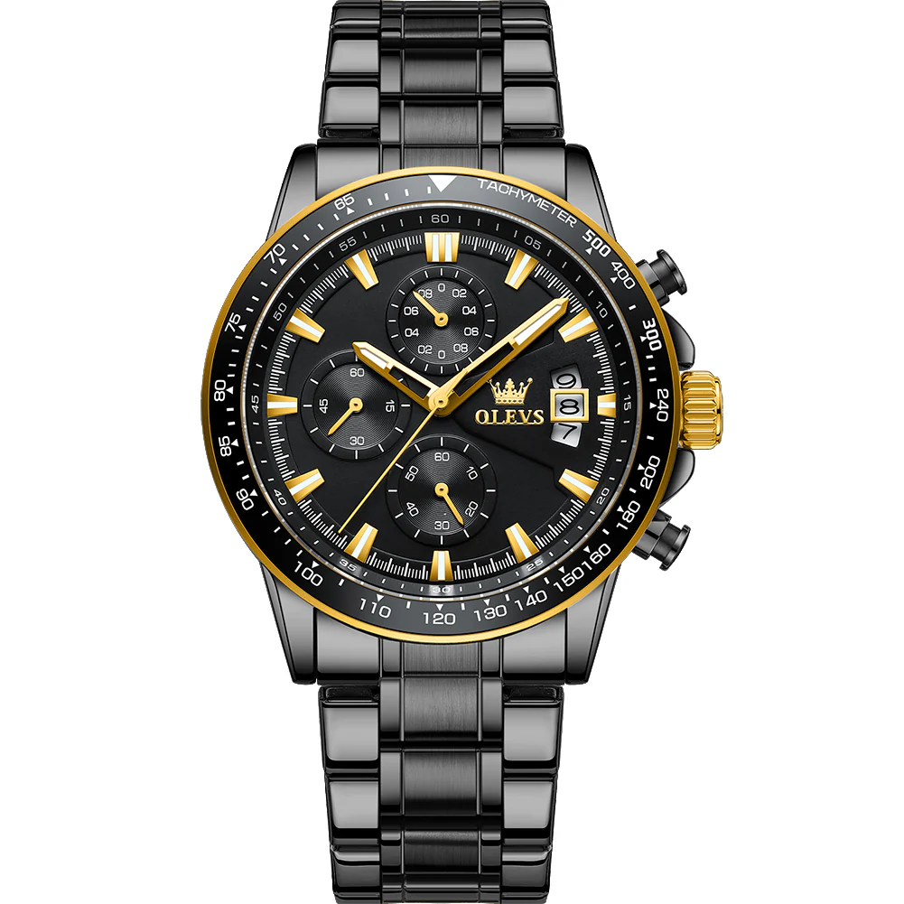 OLEVS TY705 Men's Quartz Watch, Elegant Business Style, 3 Sub-Dials, 3ATM Water Resistance, Luminous Hands - Image 19